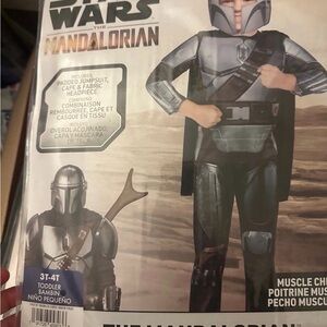 Star Wars Mandalorian Kids Costume - Gray, Black